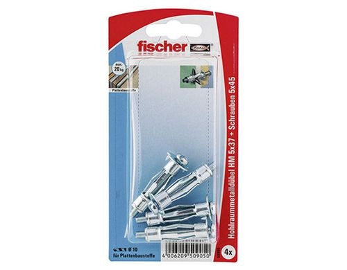 Fischer  90927 Hohlr Dübel HM 5X37 S NV