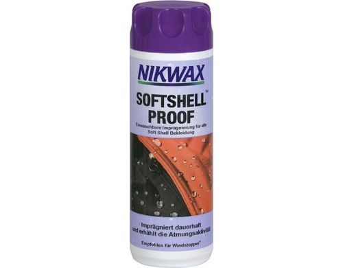 Nikwax Textilpflege Softshell Proof Wash-in