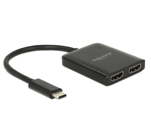 Monitor Splitter USB Typ-C  zu 2X HDMI