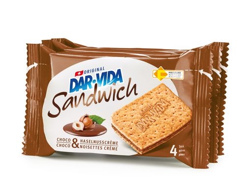 DAR-VIDA Sandwich Choco & Haselnuss