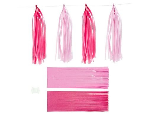 Creativ Company Papier-Quasten rosa
