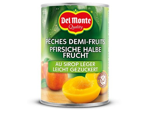 Pfirsiche Halbe Frucht leicht gezuckert