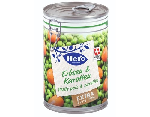 Hero Erbsen/Karotten extra fein