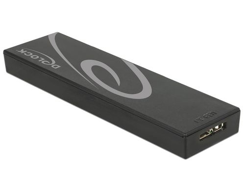 Delock M.2 SATA zu USB.3.1  MicroB Gehäuse.