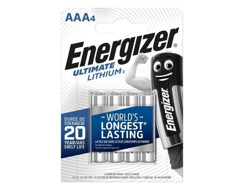 ENERGIZER Ultimate Lithium Micro AAA 4 Stk