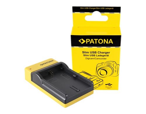 PATONA Micro USB Ladegerät zu Canon LP-E6