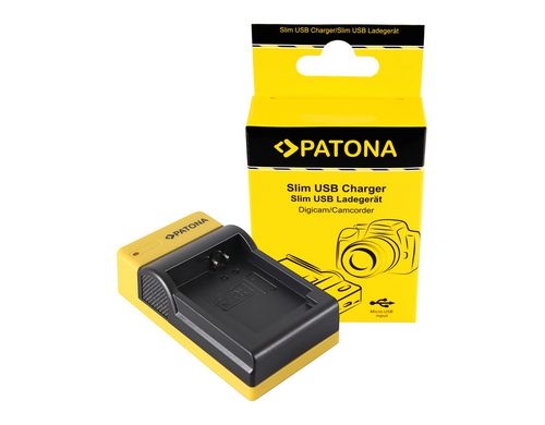 PATONA Micro USB Ladegerät zu Canon NB-13L