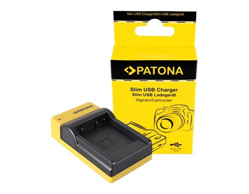 PATONA Micro USB Ladegerät zu Pana BLG10