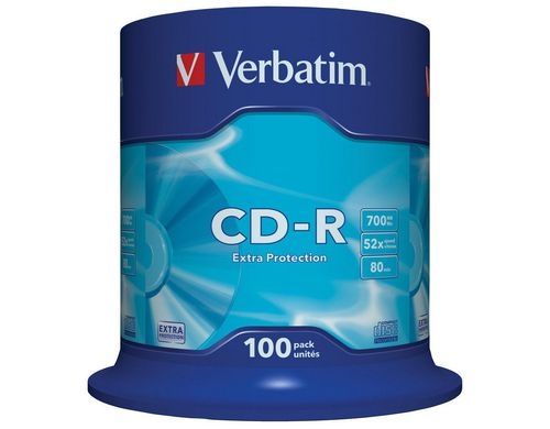 Verbatim CD-R 52x 80Min/700MB 100er Spindel