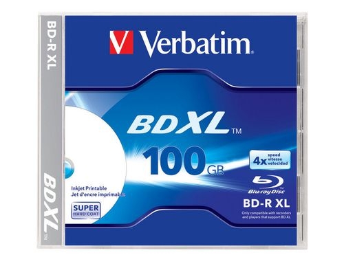 Verbatim BD-R 4x Single Layer 100GB 1-Pck.