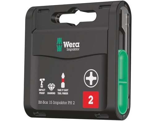 Wera Bit-Box 15 Impaktor PH