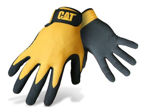 CAT Handschuhe Nitril, gelb