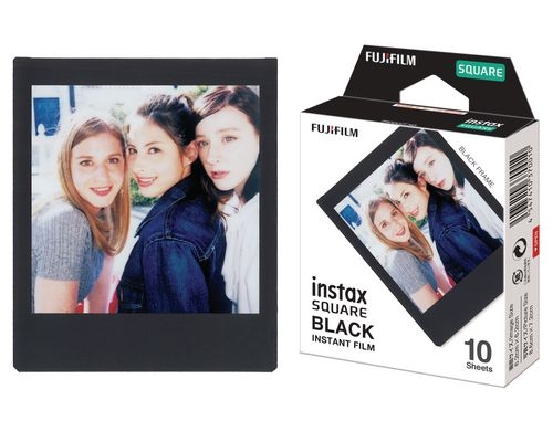 Fujifilm Instax Square 10 Blatt schwarz