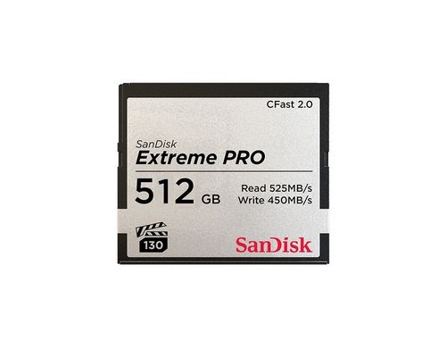 SanDisk CFast Card Extreme Pro 512GB
