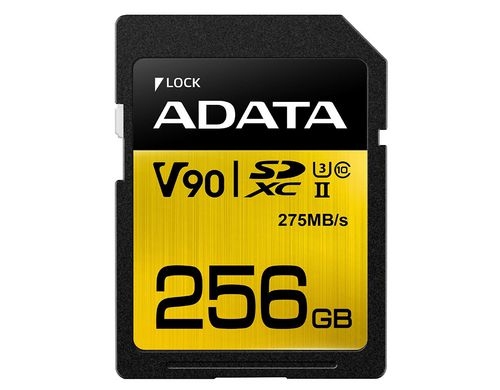 ADATA SDXC Card 256GB, Premier ONE UHS-II