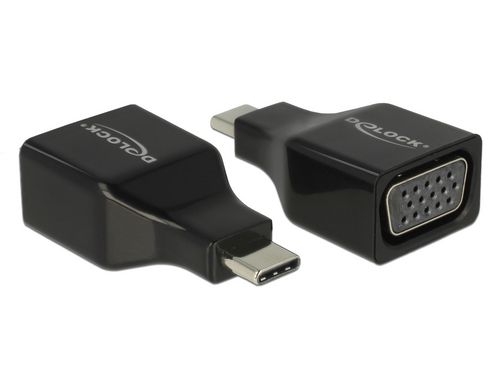 Monitoradapter USB Typ-C zu VGA, kompakt