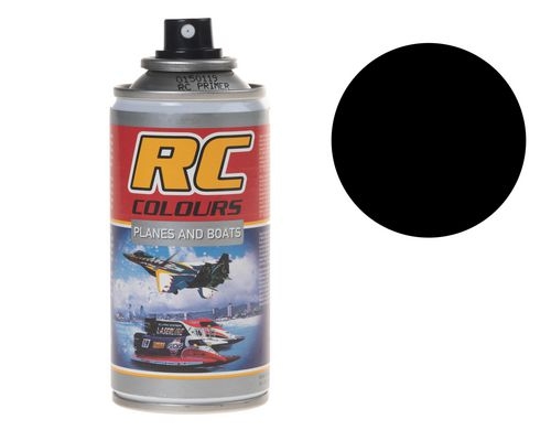 RC COLOURS Kunststofflack Schwarz 71