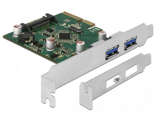 Delock 90298 PCIe 2x USB-Typ-A