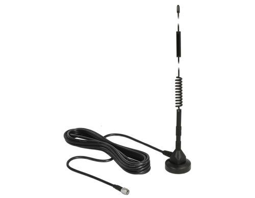 LTE/HSPA/GSM Antenne, SMA-Stecker, Schwarz