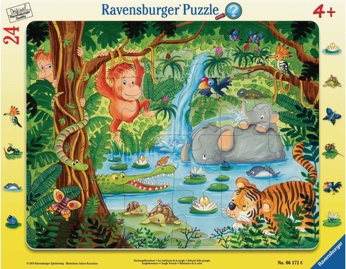 Puzzle Dschungelbewohner