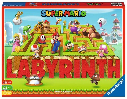 Gesellschaftsspiel Super Mario Labyrinth