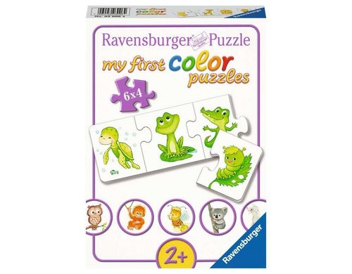 Puzzle Mein 1. Farbpuzzle Tiere