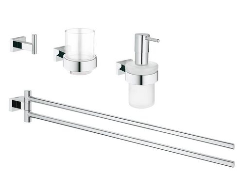 GROHE Essentials Cube Bad set 4 in 1