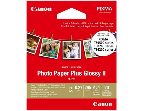 CANON Photo Paper Plus PP201 Glossy II