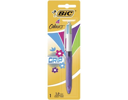 Bic 4 Colours Grip Kugelschreiber