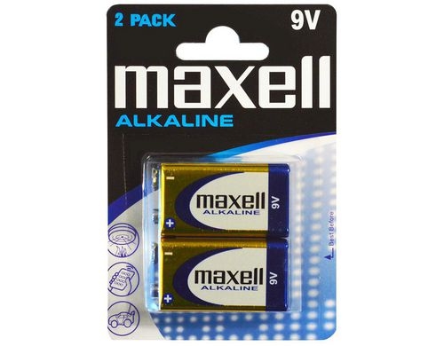 Maxell Batterie 9V 2 Stück