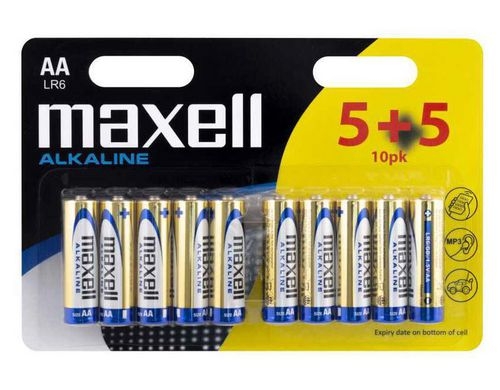 Maxell Batterie AA 5+5 (10er)