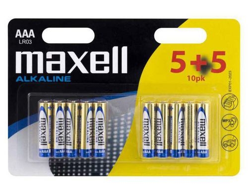 Maxell Batterie AAA 5+5 (10er)