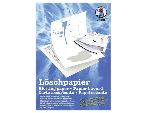 URSUS Löschpapier A4, 135 g/qm