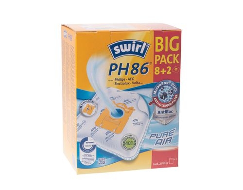 Swirl Staubfilterbeutel PH86 Big Pack (8+2)