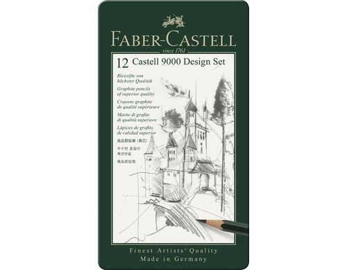 Faber-Castell  Bleistift Castell 9000
