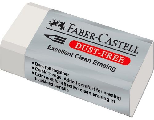 FABER-CASTELL DUST-FREE Radierer