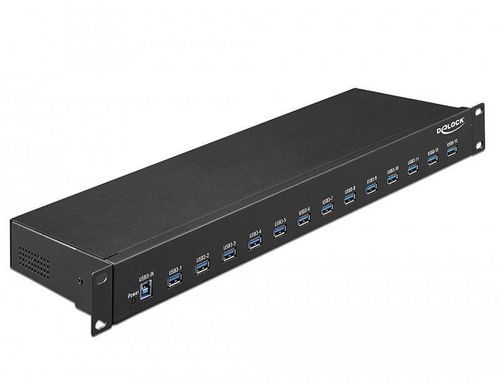 Delock 64039 Industrie USB-A HUB 13x Ports