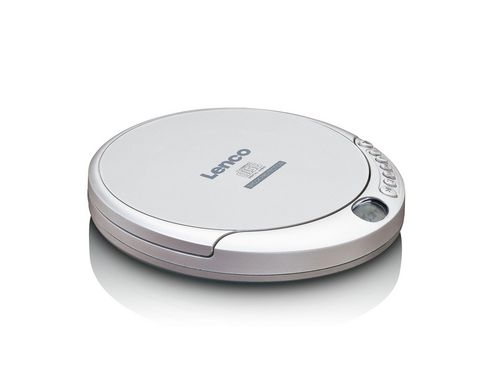 Lenco CD-201, CD / MP3 Player, silber