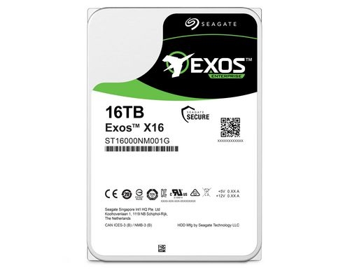HD Seagate Exos X16 16TB 3.5 SATA