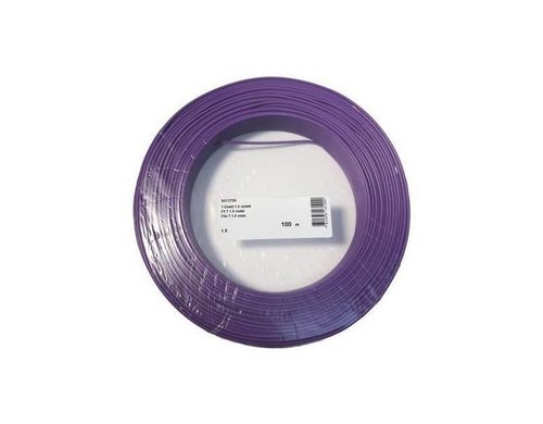 T-Draht 1.5mm2, violet, 100m