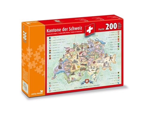 Puzzle Kantone der Schweiz