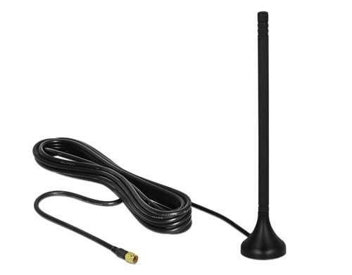 Delock LTE Antenne, 3-5dBi, Magnetfuss,13cm