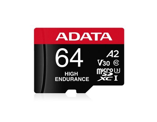 ADATA SDXC Card 64GB A2, High Endurance