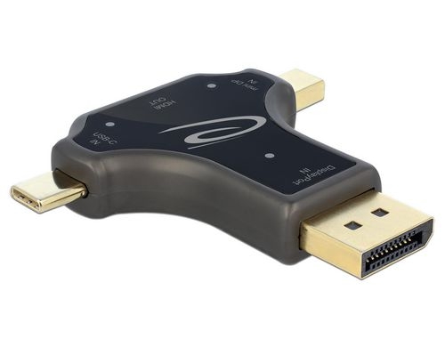 Delock Monitoradapter DP miniDP USB-C