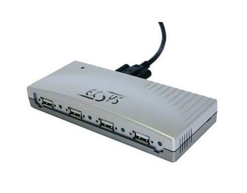 exSys EX-1163V, 4x USB 2.0, verschraubbar