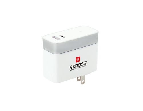 SKROSS US USB Charger Typ C, 2 Output