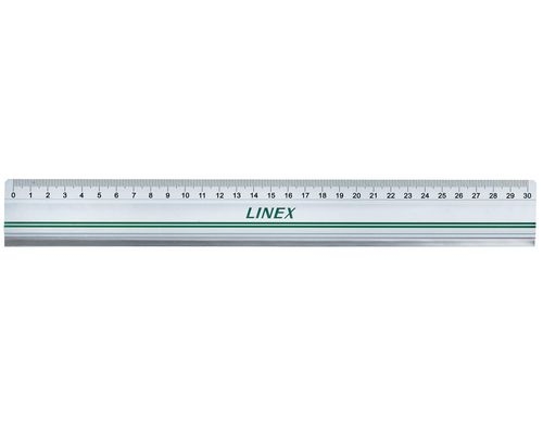 Linex: Aluminiumlineal 30cm