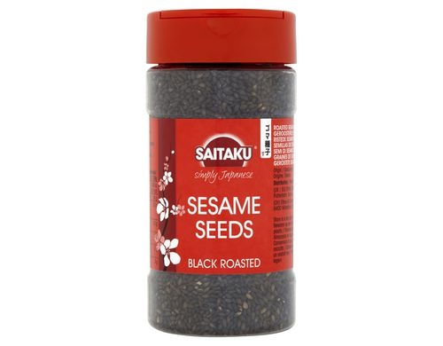Saitaku Sesame Seeds Black Roasted