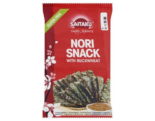 Saitaku Nori Snack with Buckwheat