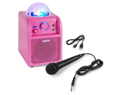 Vonyx SBS50P Party Speaker pink